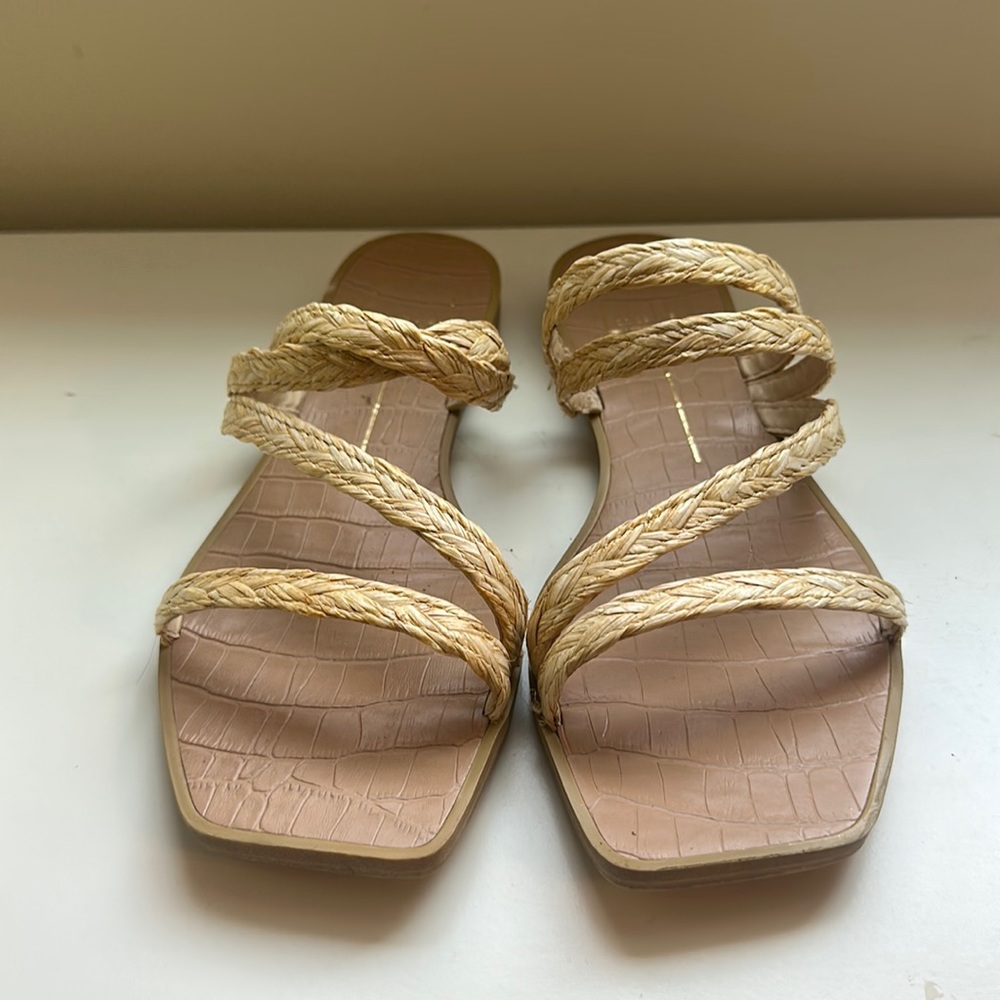 Dolce Vita natural material sandals
